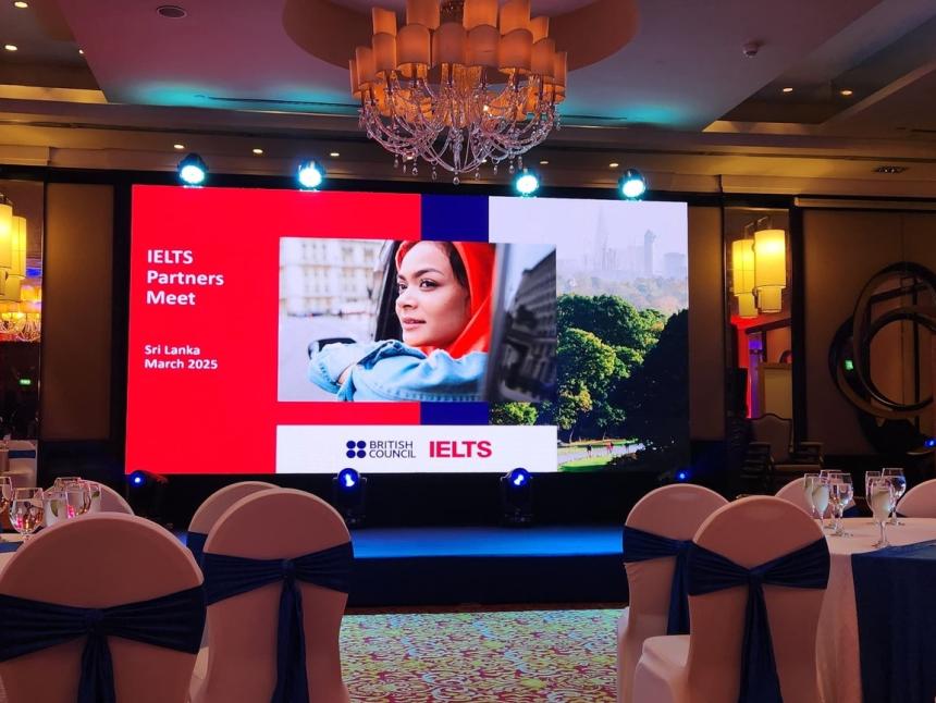 Evergreen Education team participated in the IELTS Partners Meet 2025 held at Cinnamon Lakeside Colombo