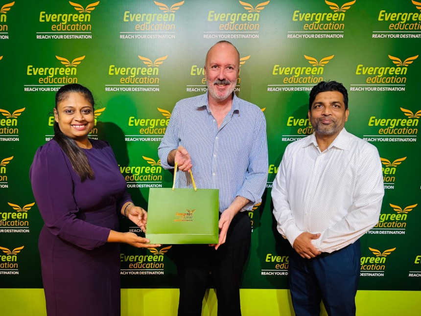 Mr. Rob McDonald, Associate Director – International Recruitment visit Evergreen Education