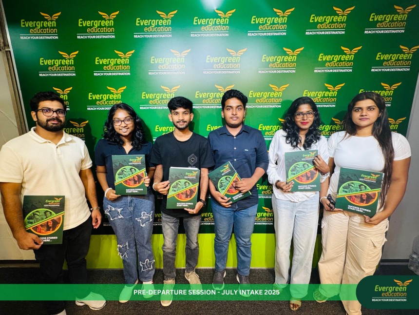 Pre-Departure Session for July Intake 2025 conducted in May