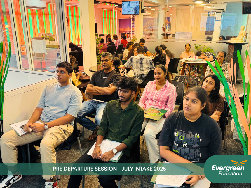 Pre Departure Session for July Intake 2025