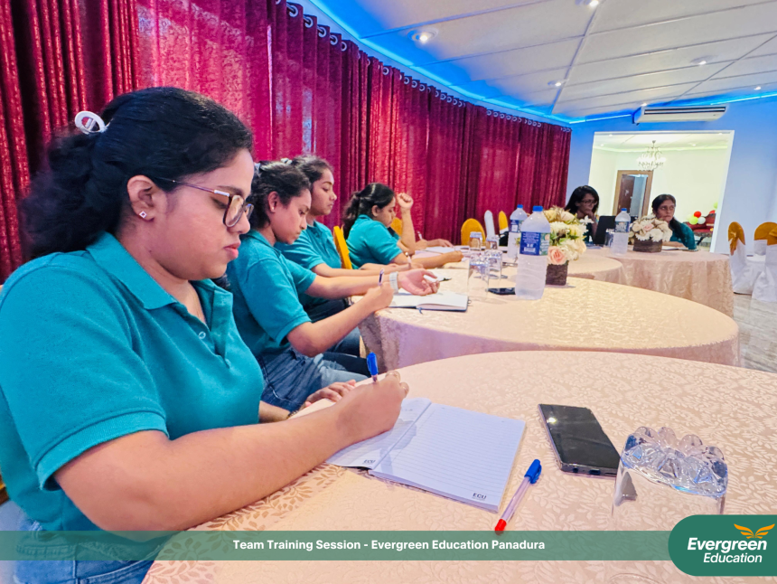 Team Training Session - Evergreen Education Panadura