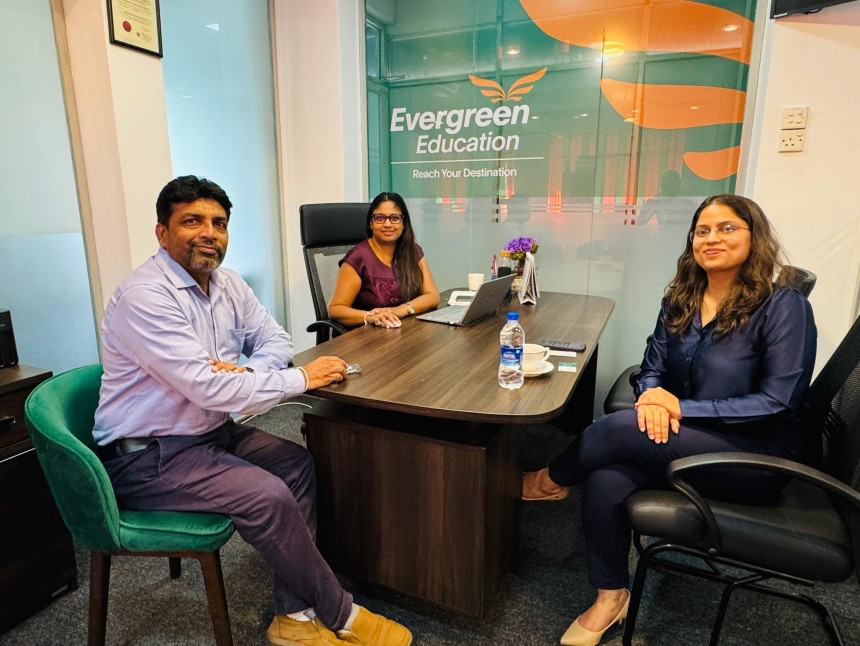 Visit of Ms. Shobhagyada Sharma representing Central Queensland University